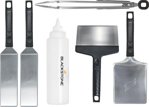 Blackstone Deluxe Stainless Steel 6-Piece Spatula Griddle Set