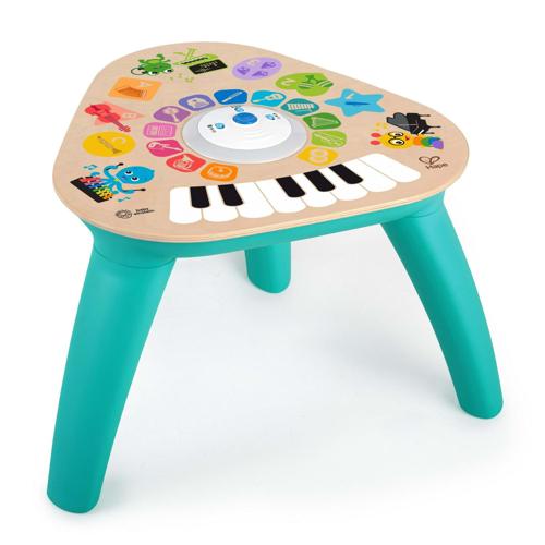 Baby Einstein Clever Composer Tune Table Magic Touch Electronic Wooden Activity Toddler and Baby Toy, Ages 6 months +