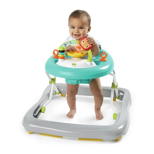 Bright Starts Zig Zag Zebra Baby Walker with Activity Station