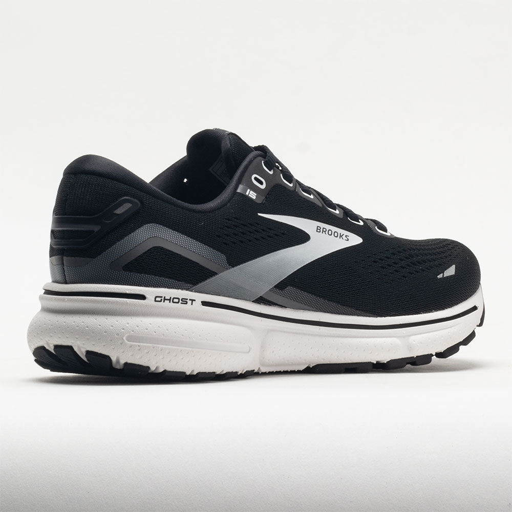 Brooks Ghost 15 Men's  Black/Blackened Pearl/White