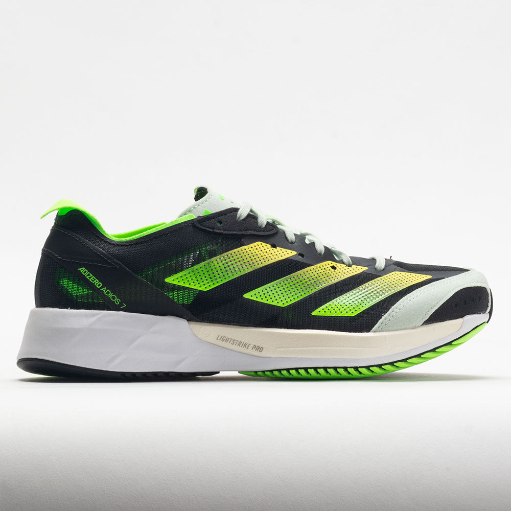 adidas adizero Adios 7 Women's  Core Black/Beam Yellow/Solar Green