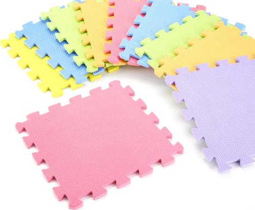 Board No More! Kids Alphabet And Number Puzzle Play Mat