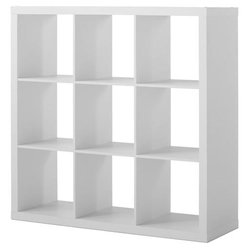 Better Homes and Gardens 9-Cube Storage Organizer, White Texture