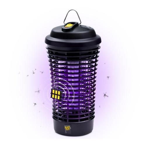 Black Flag 5500 Volt Deluxe 40 Watt Electronic Insect Killer, Bug Zapper, 1.5 Acre Coverage, Black