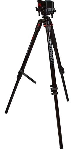 BOG DeathGrip Tripod with Durable, Lightweight, Stable Design, Bubble Level and Hands-Free Operation for Hunting, Shooting and Outdoors Aluminum