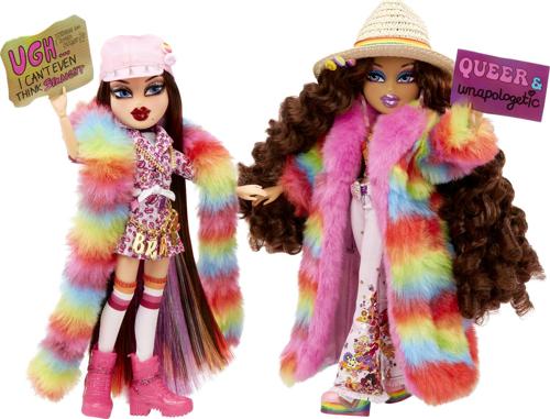 BratzA x JimmyPaul Special Edition Designer Pride 2-Pack Couple Roxxia c and Nevraa c Fashion Dolls
