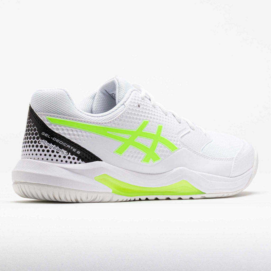ASICS GEL-Dedicate 8 Pickleball Men's  White/Lime Burst